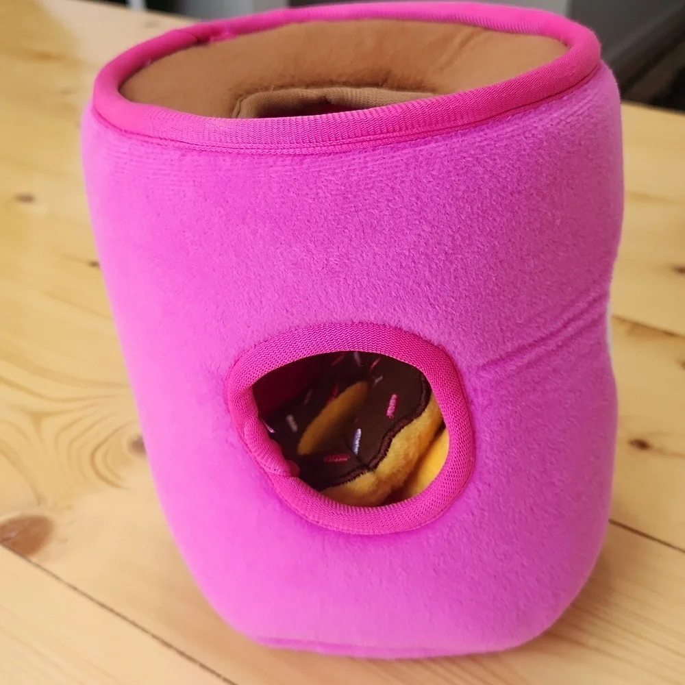 ZippyPaws Burrow Coffee and Donutz Interactive Dog Toy - Picture 8 of 12